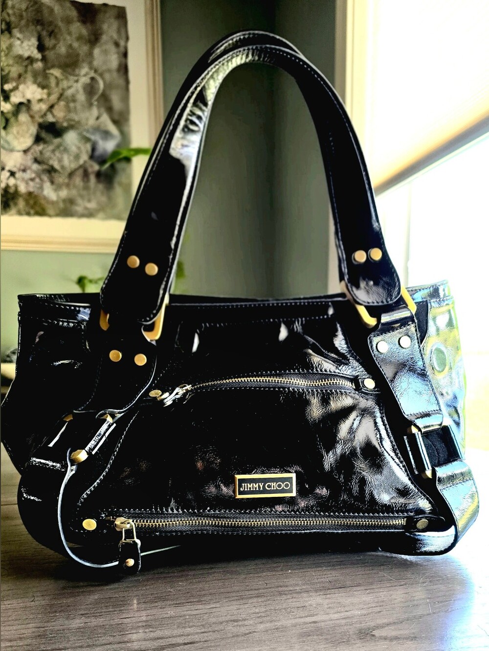 Jimmy Choo Mahala Shoulder Bag Handbag